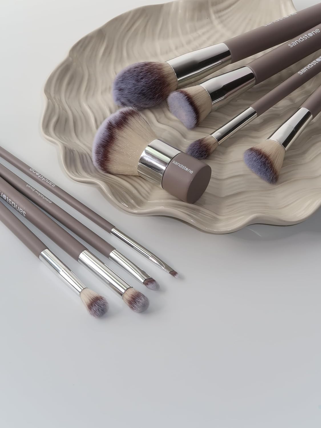 Sandstone Scandinavia Eyeshadow Blending Brush – Soft, Fluffy Makeup Brush for Seamless Color Blending – Vegan & Cruelty-Free - Image 6