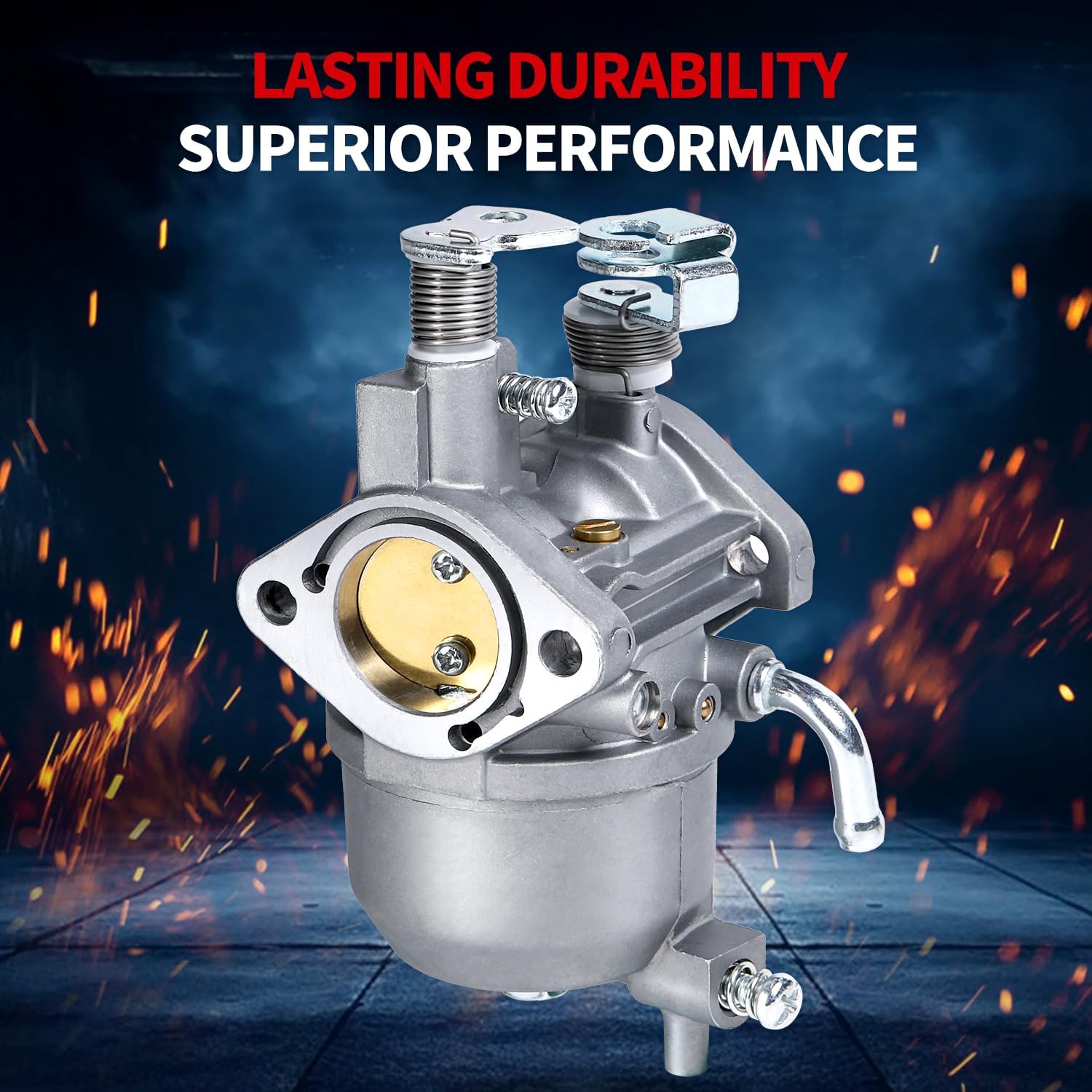 Carburetor for EZGO Kawasaki Engine RXV 2008,Gas Golf Carts TXT 2010-2015,EZ-GO Valor 2010-2014 with Fuel Pump,Carb Repalce OEM # 808656 602061 72873G01 - Image 6