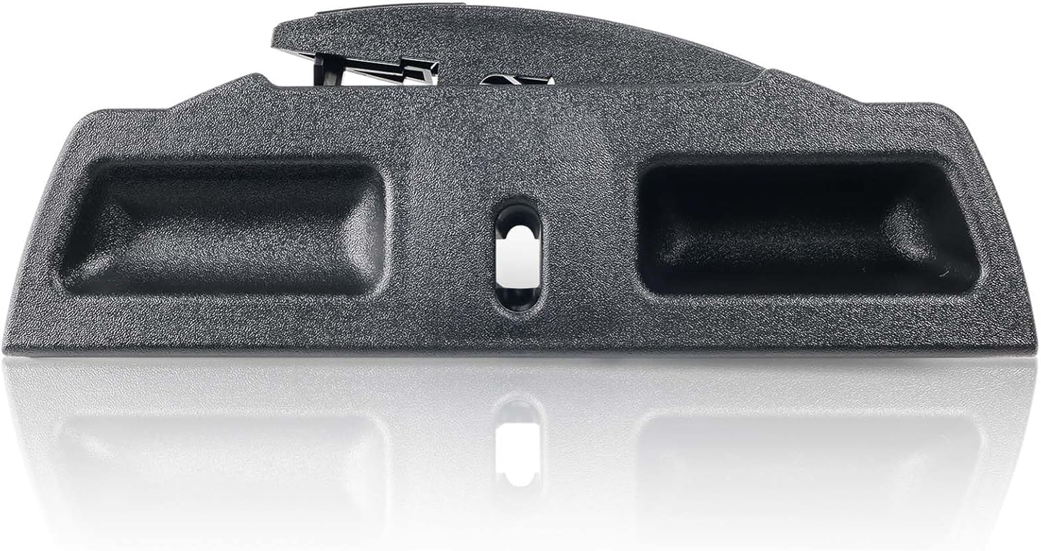 Center Console Jump Seat Armrest Lid Latch Fit for Chevy Silverado Suburban Tahoe, for GMC Sierra Yukon Avalanche 1995-2006 | Jumpseat Console Lock Assembly Replace# 11098014, 812444, 812443