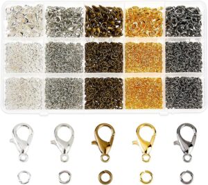 SUPERFINDINGS 3800Pcs 5 Colors Lobs...