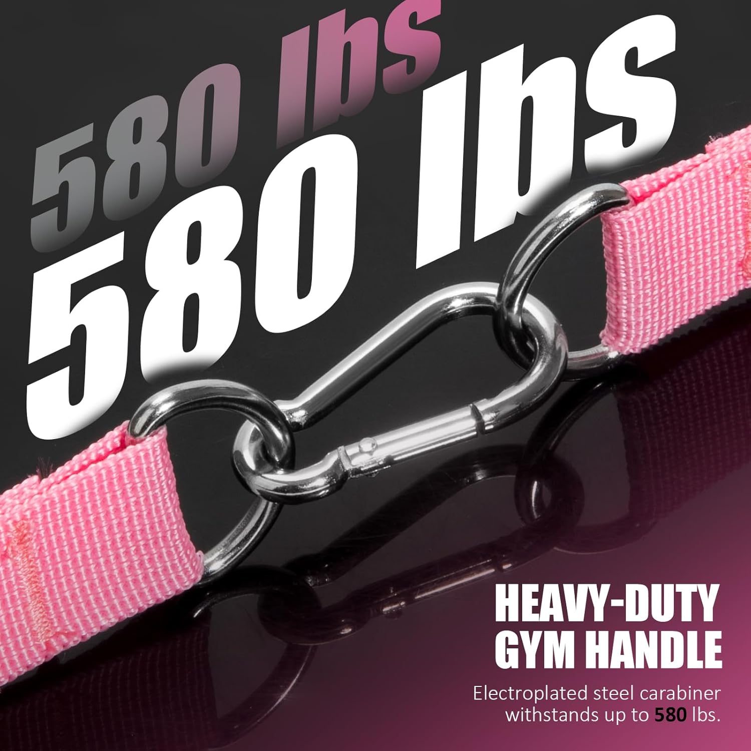 2 Pack Upgraded Exercise Handles, Gym Handle Equipment for Cable Machine Attachments, Strength Training Workout, Pilates, Home Gym, Resistance Bands, Heavy Duty Workout Accessories - Image 5