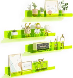 upsimples Acrylic Shelves for Wall ...
