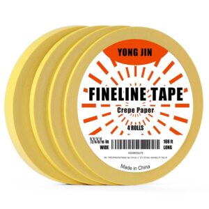 YONGJIN Multi-Size Pinstripe Tape, ...