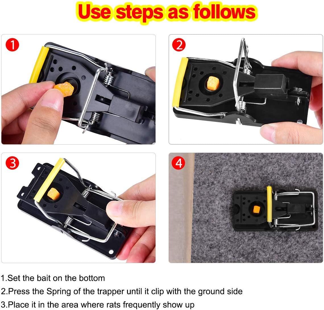 Mouse Trap Mouse Traps Indoor Mouse Traps for House Mouse Traps Outdoor Mice Traps for House Indoor 6 Pack - Image 3
