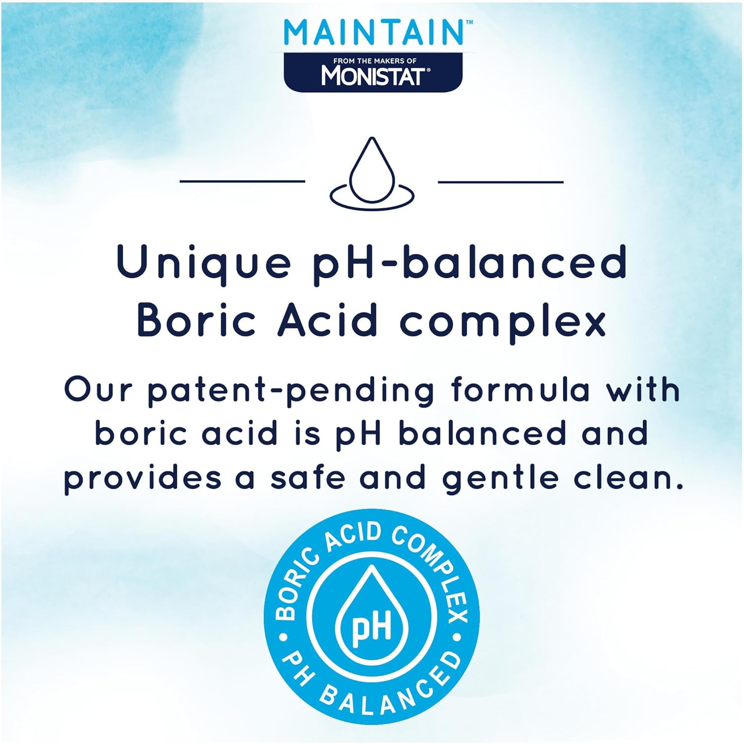 Monistat Boric Acid Feminine Wash, Fragrance-Free Intimate Wash for Women with Gentle pH-Balanced Formula, 10 Fl Oz, Pack of 3 - Image 4