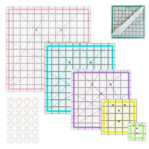 Quilting Rulers,5 Square Quilting R...