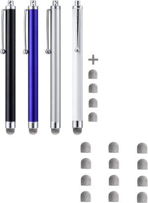 Stylus, 4 Pcs 5.0 Inch Mesh Fiber T...