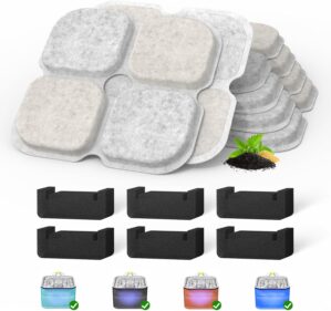 Cat Pet Water Fountain Filters, 6 P...