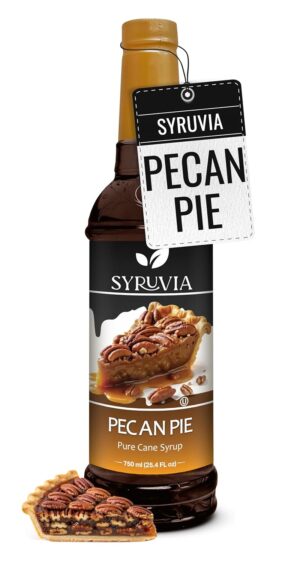 Syruvia Coffee Syrup, Pecan Pie Fla...