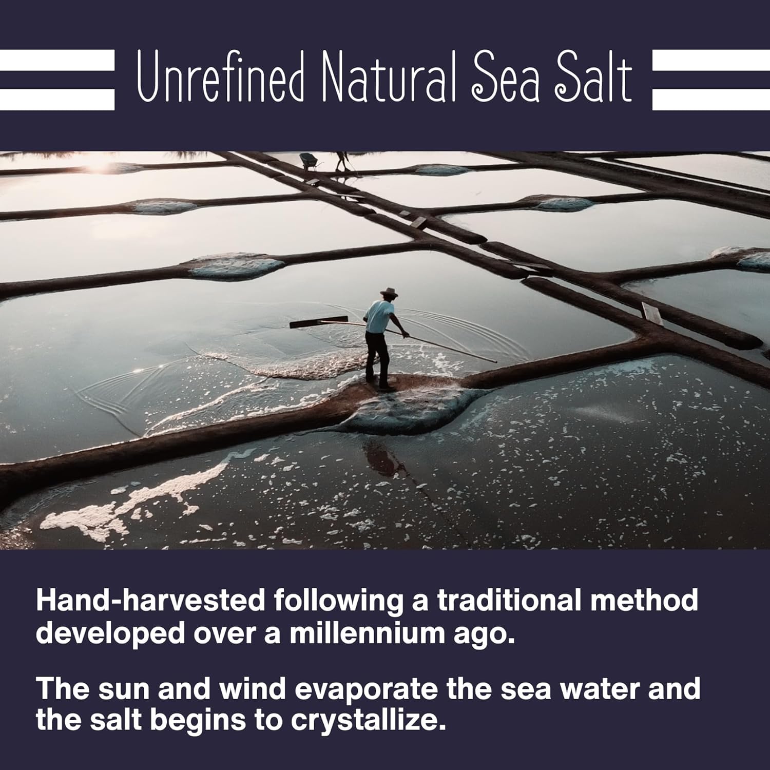 Le Marinier Celtic Salt Organic Extra Fine, 1.1 lb - 18oz. Mineral Rich 100% Natural and Unrefined. French Sea Salt with +82 Vital Minerals. Hand Harvested (1.1 lb Extra Fine) - Image 10