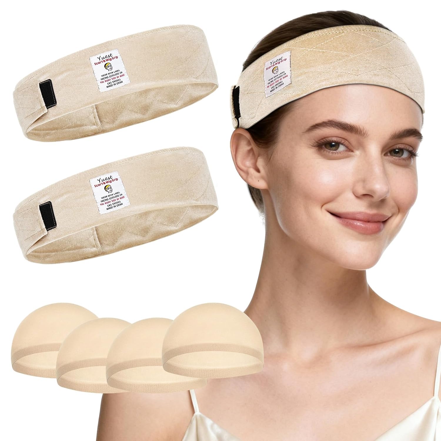 Wig Grip Band for Lace Front Headband Keeping Wigs in Place Wig Accessories Head Band Strap Gripper to Secure - Image 5