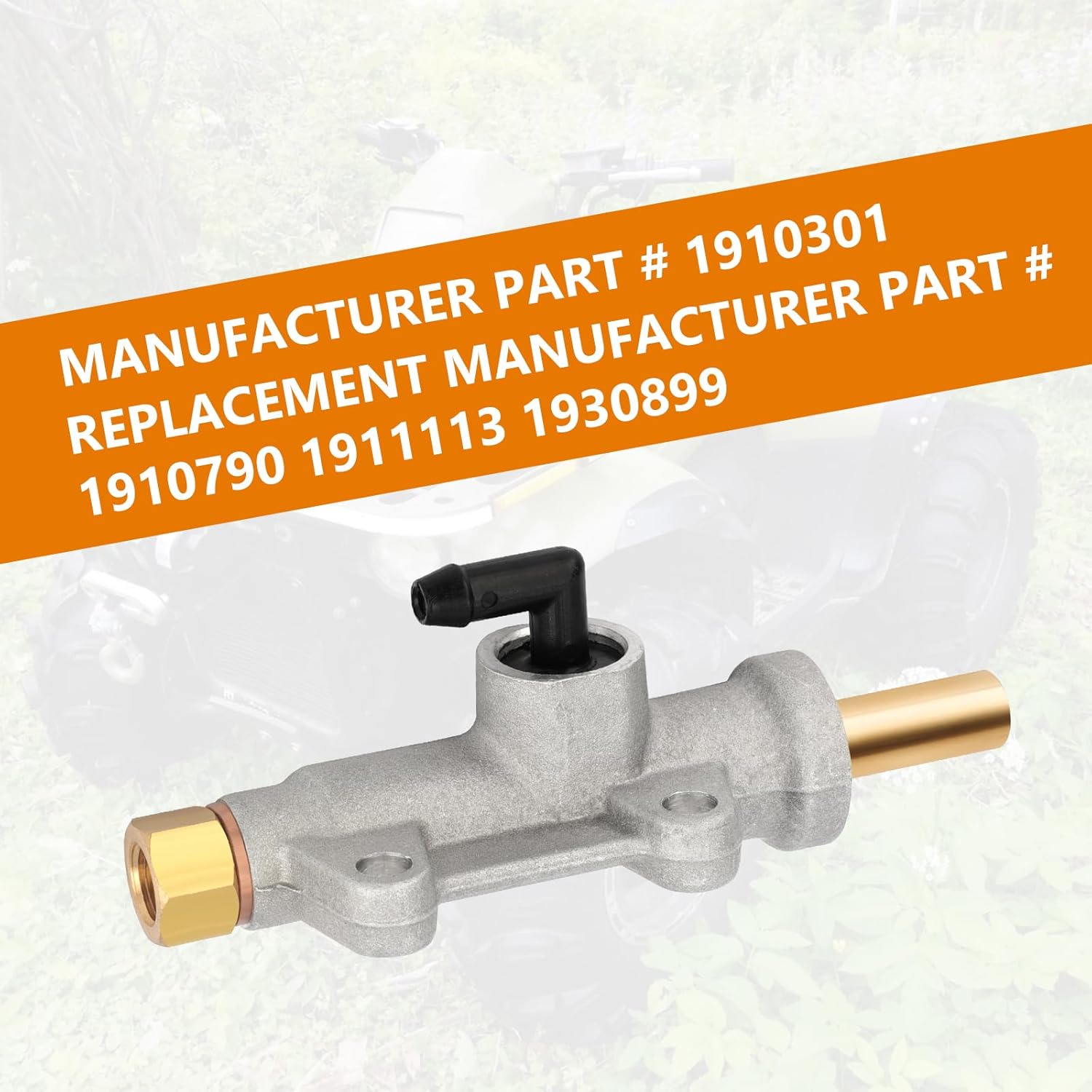 M MATI Rear Brake Master Cylinder for Polaris Sportsman 335 400 450 500 600 700 800 Scrambler 400 500 Diesel 455 Sport 400 Trail Blazer 250 Trail Boss 325 Worker 335 500 Xplorer 400 1910301 1910790 - Image 6