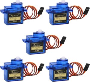 RC Servo 5Pcs SG90 9g Micro Servos ...