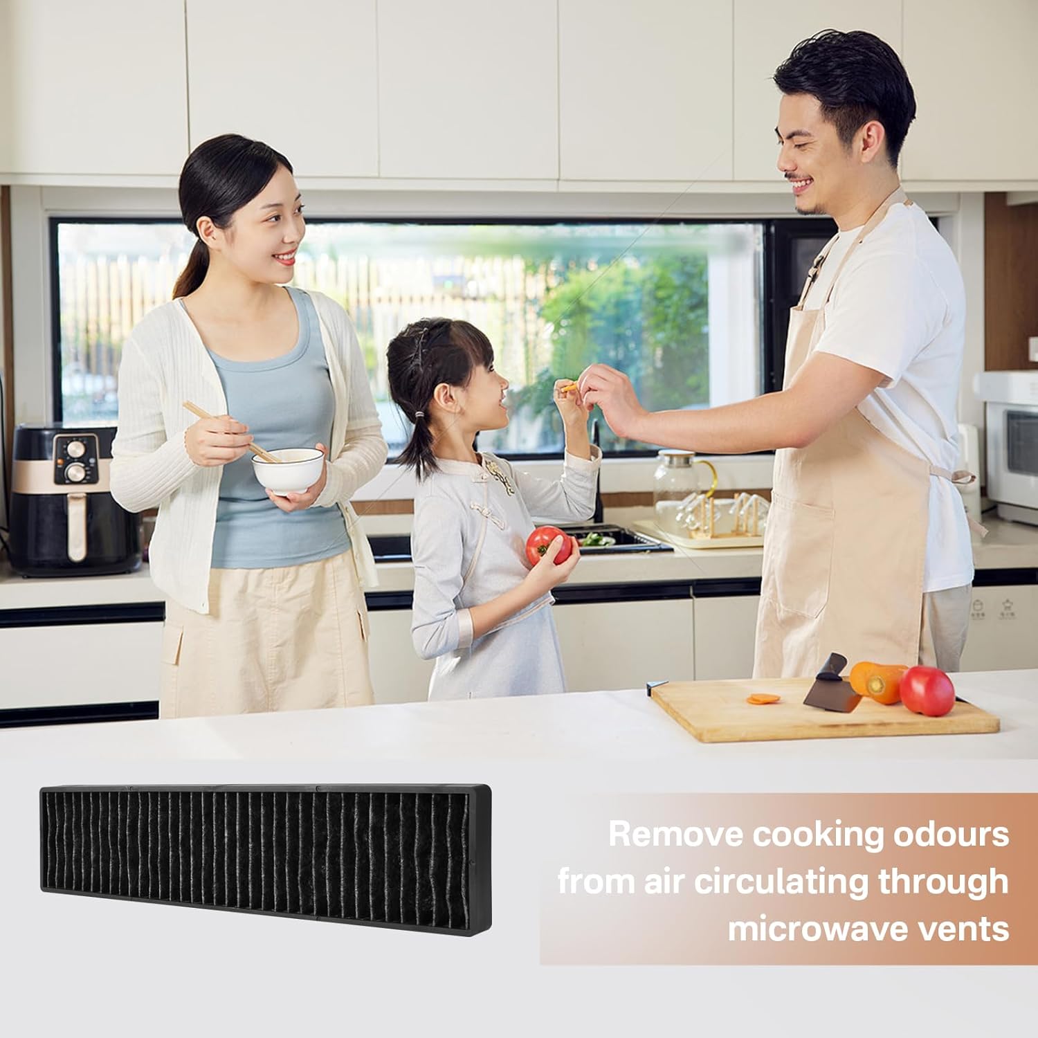 WB06X10807 Microwave Filter Replacement Microwave Charcoal Filter Compatible with GE Microwave PVM9005SJ8SS JVM7195SK6SS PNM9216SK5SS JVM7195EK5ES JNM7196SK6SS JNM7196DK5BB JVM7195DK5WW JVM7195SK6SS - Image 3