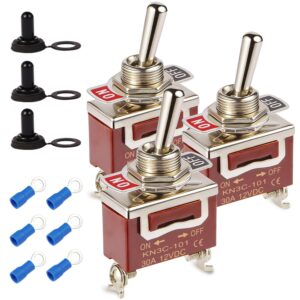 3-Pack Toggle Switch, Covxyorg 12V ...