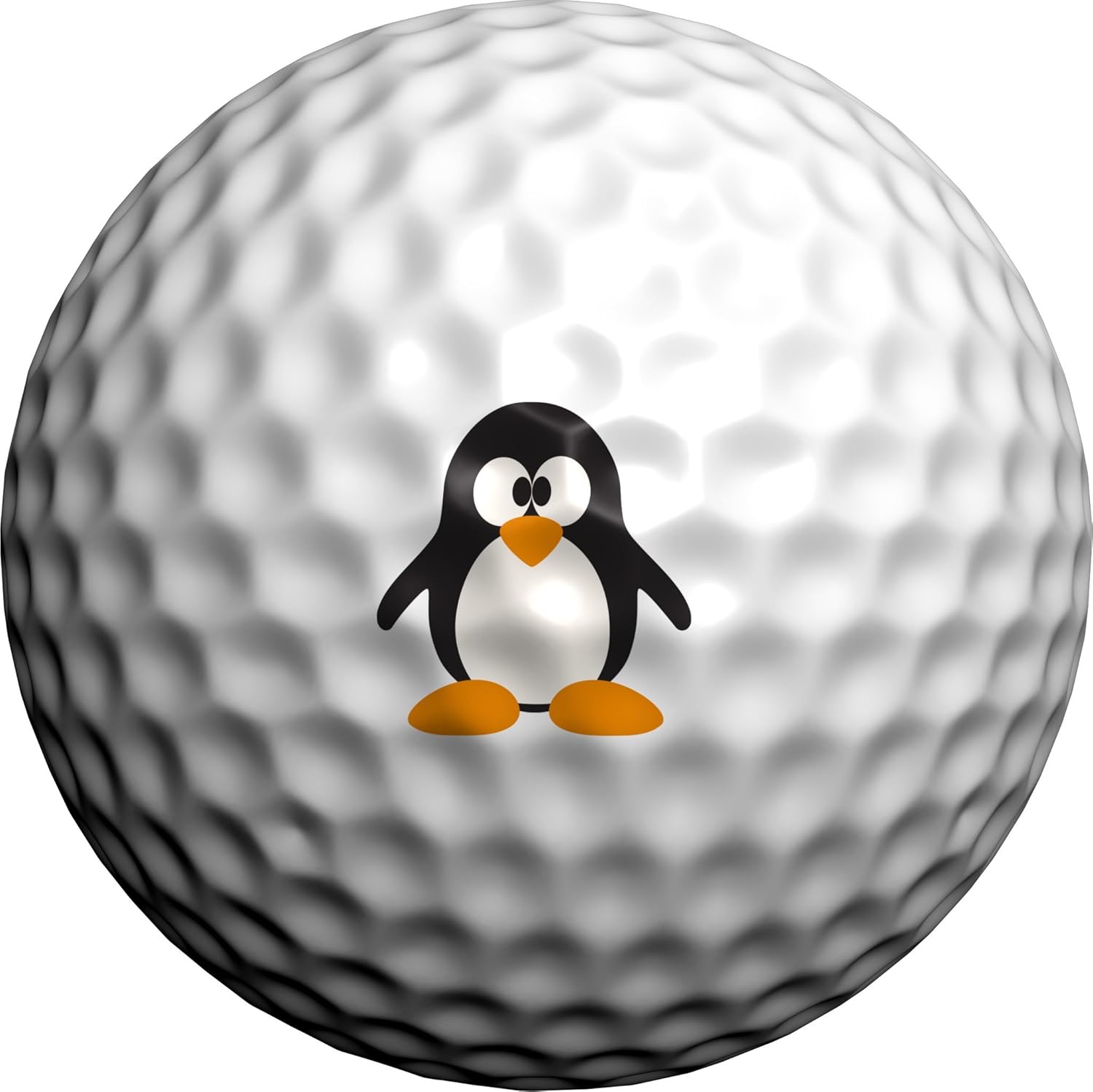 Golfdotz - USGA Rule Conforming Novelty Golf Ball Markers, Golf Ball Stickers for Marking Balls, No More Smears from Stamps, Gifts for Golfers, Dads, and Retirees, (Creatures Collection; 18-32 Count)