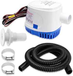 1100 GPH Automatic Boat Bilge Water...