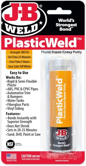 J-B Weld 8237 PlasticWeld Plastic R...