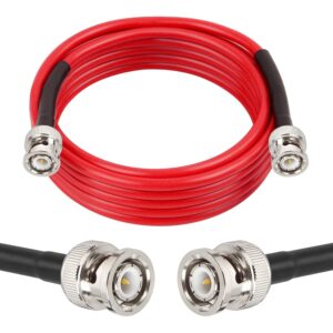 MOOKEERF 10FT RG58 50 ohm BNC Male ...