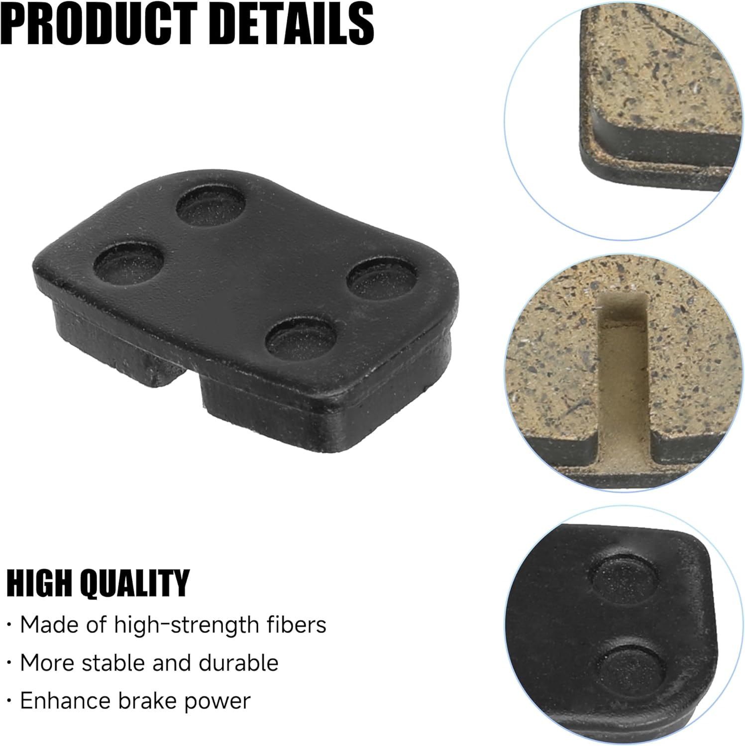 YOXUFA Mini Bike Disc Brake Pads for 79cc 97cc 100cc 105cc Coleman CT100U CC100X Baja Doodle Bug DB30 Motovox MBX10 Monster Moto MMB80 MMB105 49cc 50cc SYX Moto Mototec Pocket Dirt Bike ATV Parts - Image 6