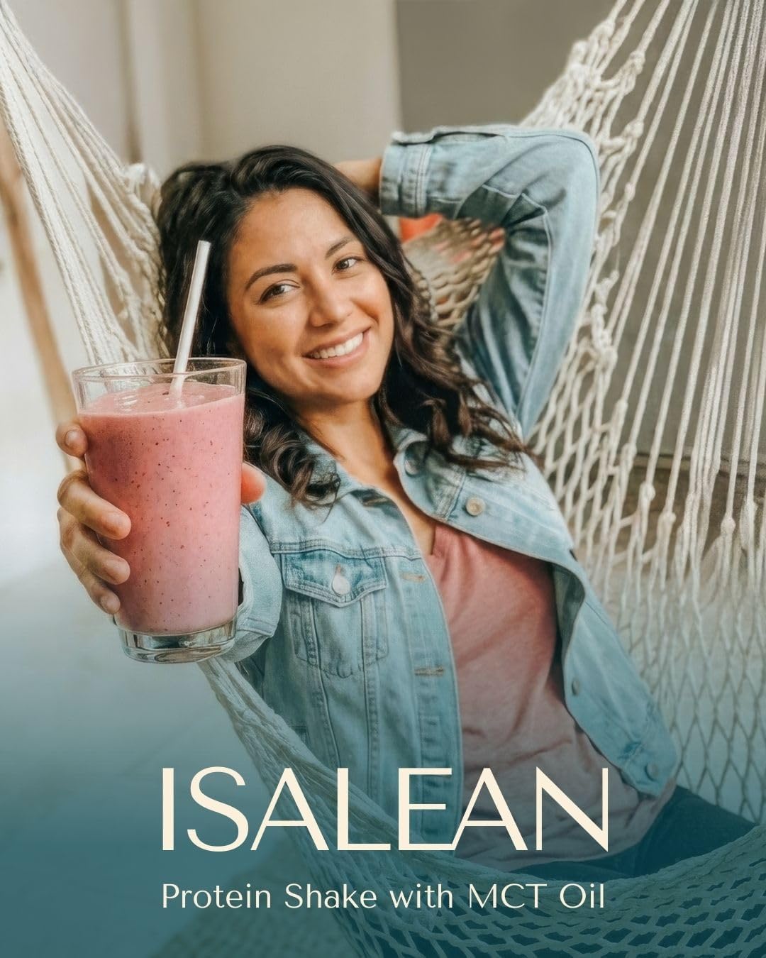 IsaLean Protein Shake - Complete Nutrition for Maintaining Healthy Weight & Lean Muscle Growth Enhanced with MCT Oil - 24 Vitamins & Minerals - 27.7 oz - 14 Meal Canister - Creamy Strawberry - Image 5