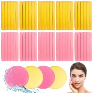 120 Pcs Facial Sponge Compressed,Fa...
