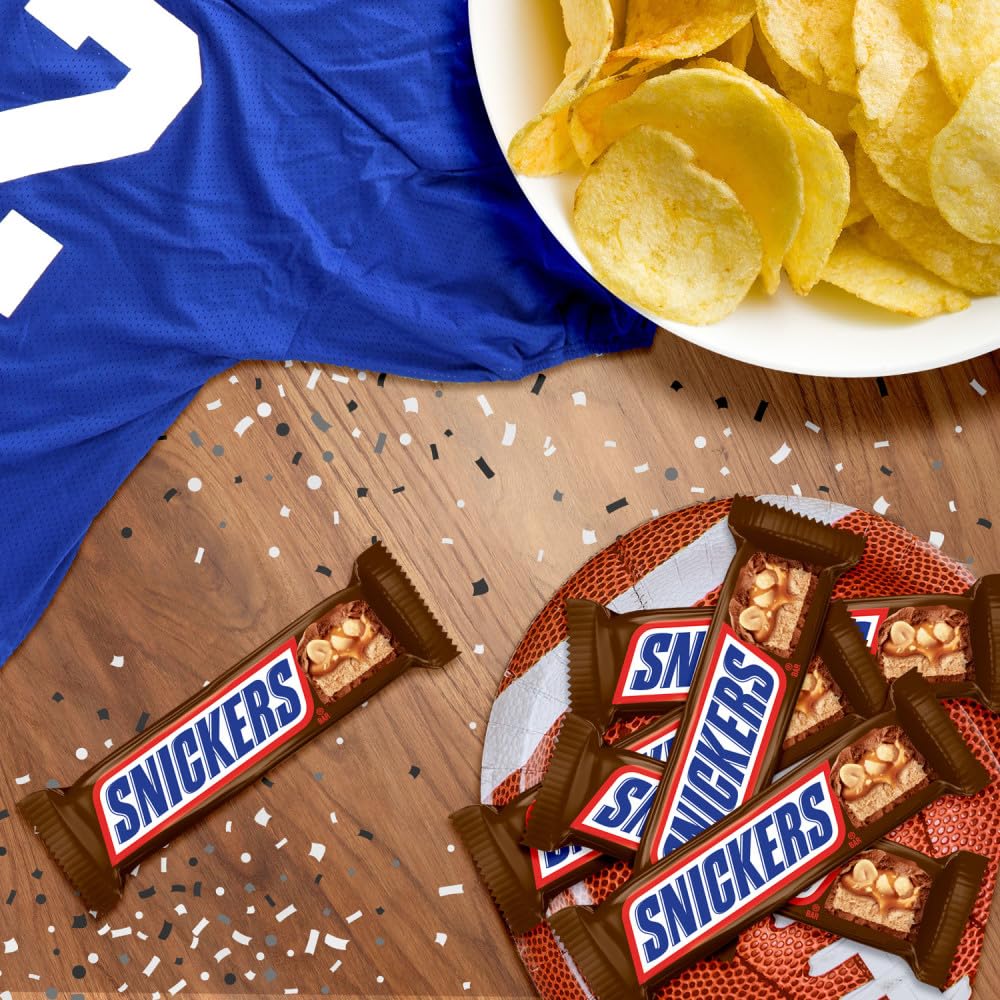 SNICKERS Full Size Chocolate Candy Bars, 11.16oz bag, 6 Bars per bag - Image 6