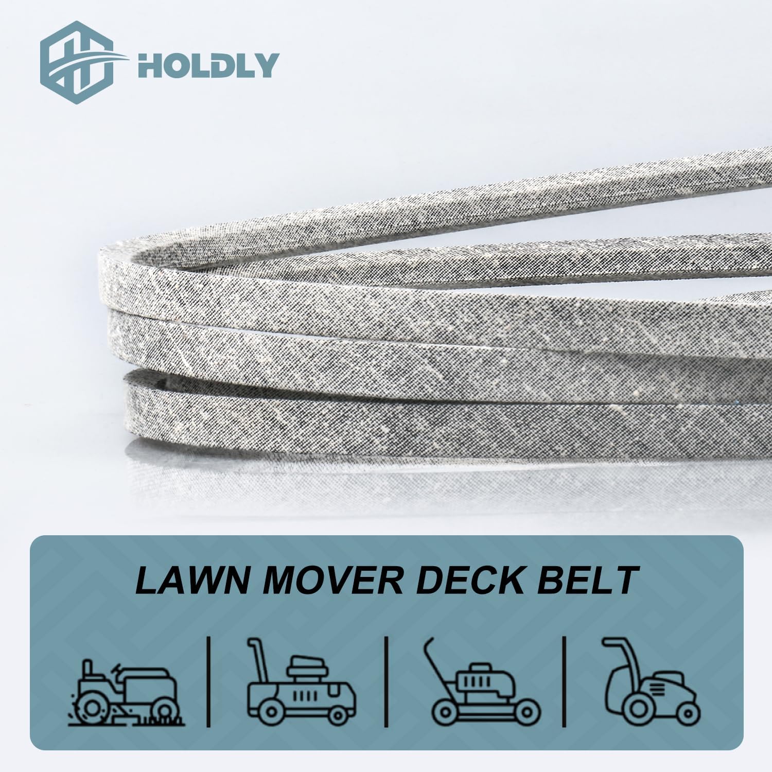 Holdly 119-8820 Deck Belt 1/2 x 141'', for Toro TimeCutter 50'' SS5000 MX5000 5000 MX5060 75750 75755 Exmark Quest Zero Turn Mowers, Kevlar Aramid Belt 119-8820-SL SS5060 74630 74632 75751 - Image 6