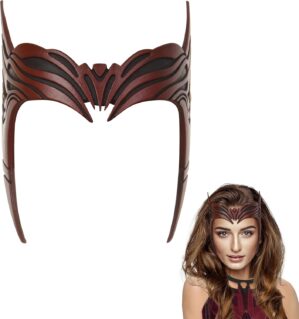 CoserWorld Red Women Mask Headpiece...