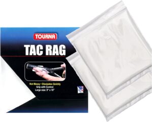 Tourna Tac Rag Tacky Grip Cloth for...