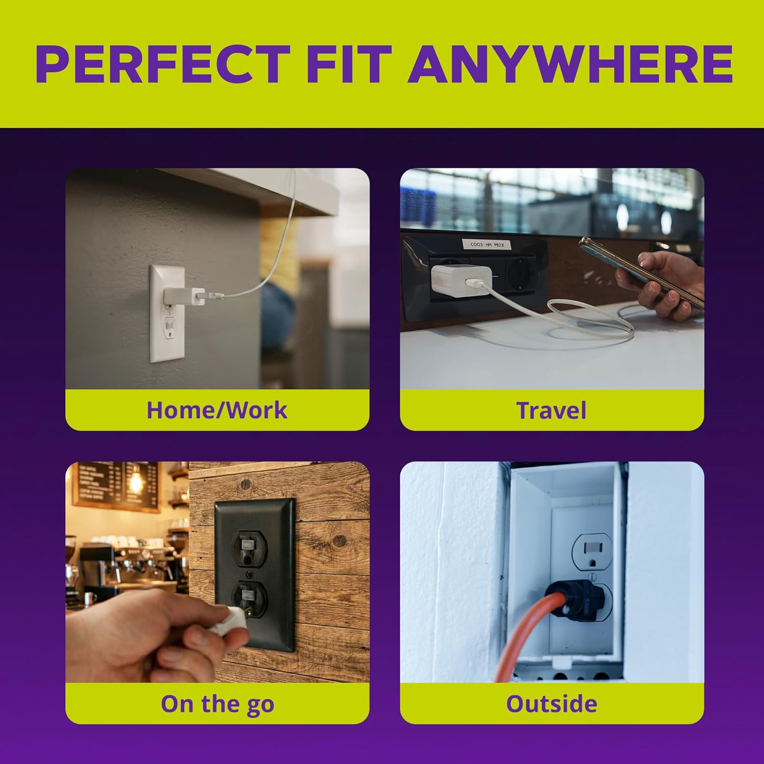 Loose Outlet Plug Fix & Outlet Insert | Prevent Plug from Being Unplugged & Save Money On Electricians – Clear Plastic Plugs for Outlets Keep Loose Plugs Secure – (25/Pack Clear)