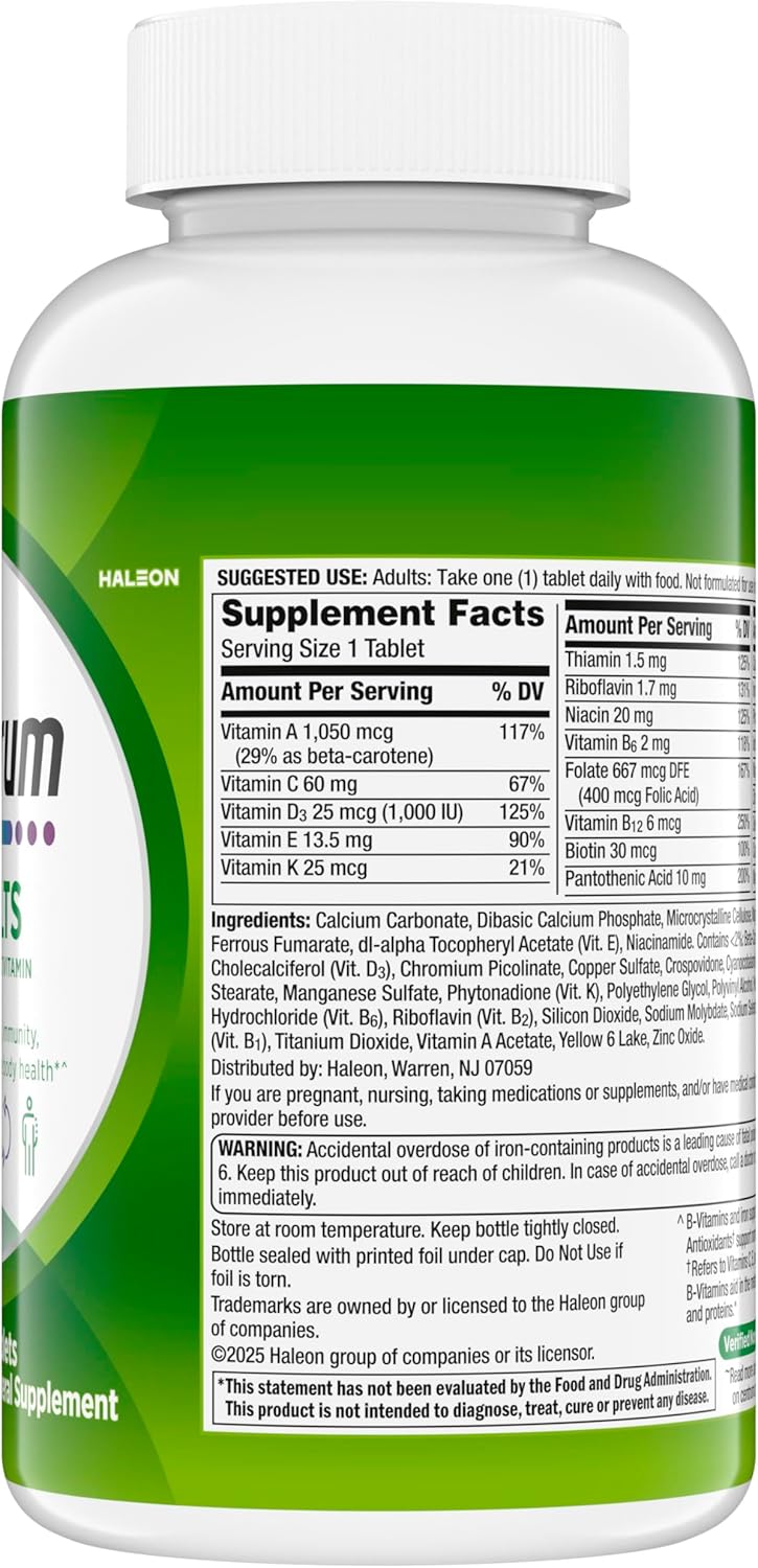 Centrum Adult Multivitamin/Multimineral Supplement with Antioxidants, Zinc, Vitamin D3 and B Vitamins, Gluten Free, Non-GMO Ingredients - 200 Count - Image 12