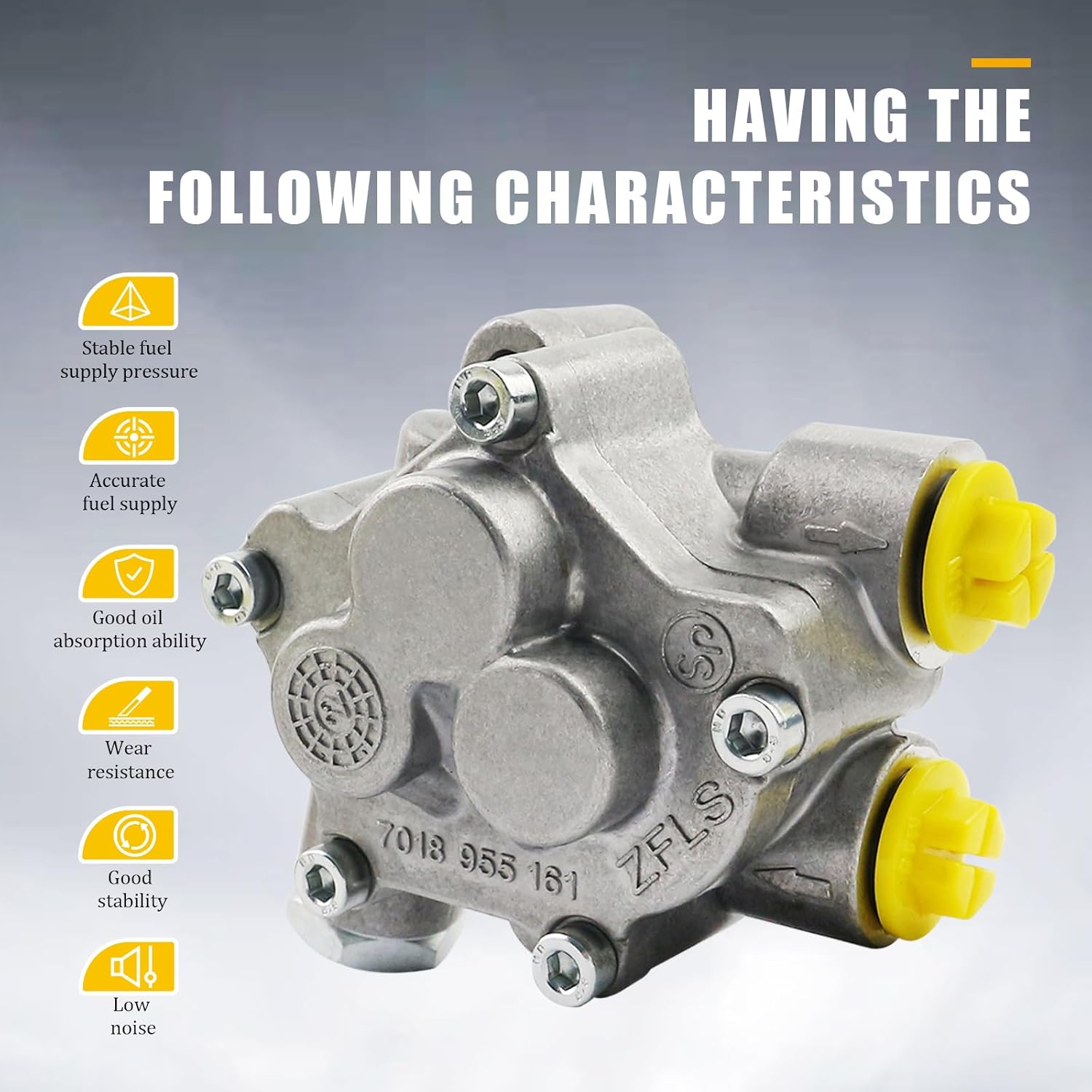 Pump Fuel Lift Fuel Feed Pump Compatible with DAF MX11 MX13 CF XF Truck Replace 1939435 - Image 3