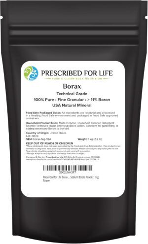 Prescribed For Life Borax Powder, H...