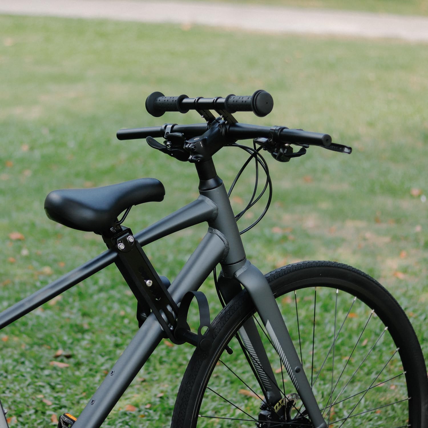 Child Bike Seat Front Mount and Child Handlebar for Mountain Bike Parent-Child Riding, Kid Bike Seat&Kid Handlebar Compatible with All Adult MTB Bike for Family Outdoor Activities - Image 5