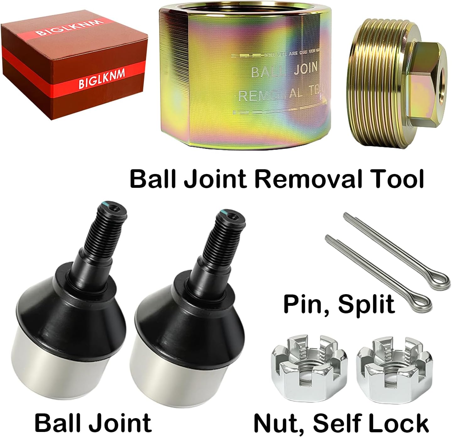 7061158 Ball Joint & Ball Joint Removal Tool for Polaris Sportsman 400 450 500 570 600 700 800 Ranger 400 425 500 570 700 800 Magnum 325 330 425 500 Trail Blazer Boss Worker Xplorer ACE Big Boss - Image 2