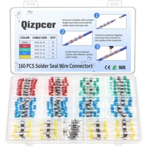 160 Pcs Solder Seal Wire Connectors...
