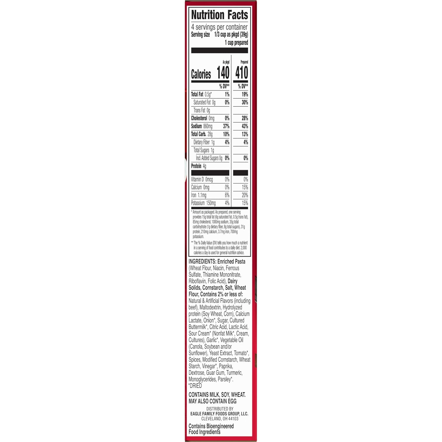 Hamburger Helper Deluxe Beef Stroganoff Pasta Meal (5.5 oz- 12 Pack) No Artificial Flavors, Ready in 3 Easy Steps, Quick Meals for Midweek Dinners, Busy Evenings & Families On-the-Go - Image 2