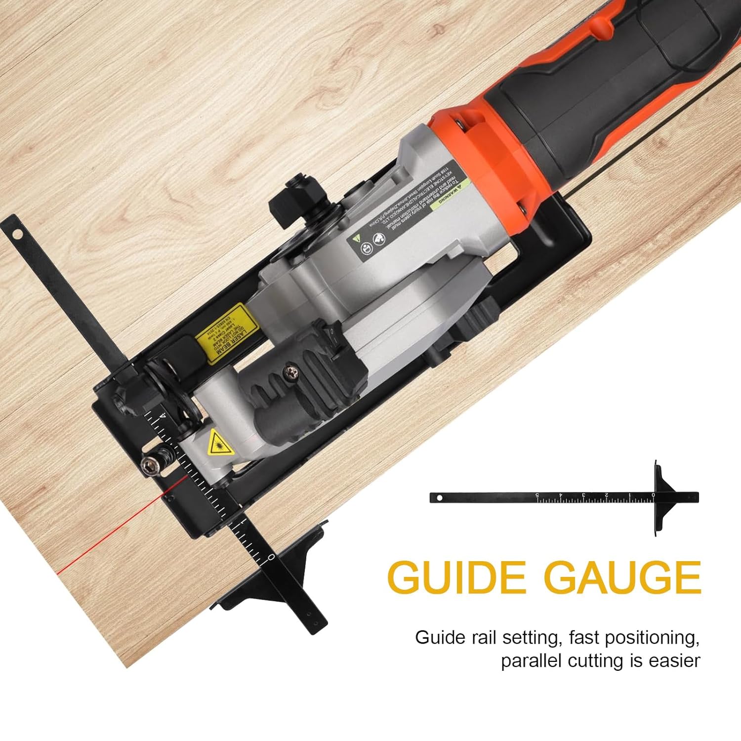 Edge Rip Guide for Ryobi P508 Circular Saw 204585001 - Image 3