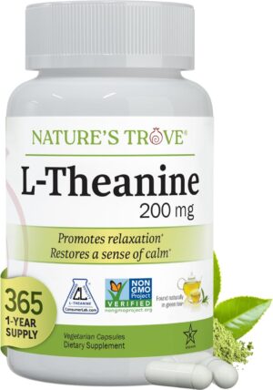 Nature’s Trove L-Theanine 200...