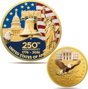 Upgrade 1.77-inch 250th Anniversary...