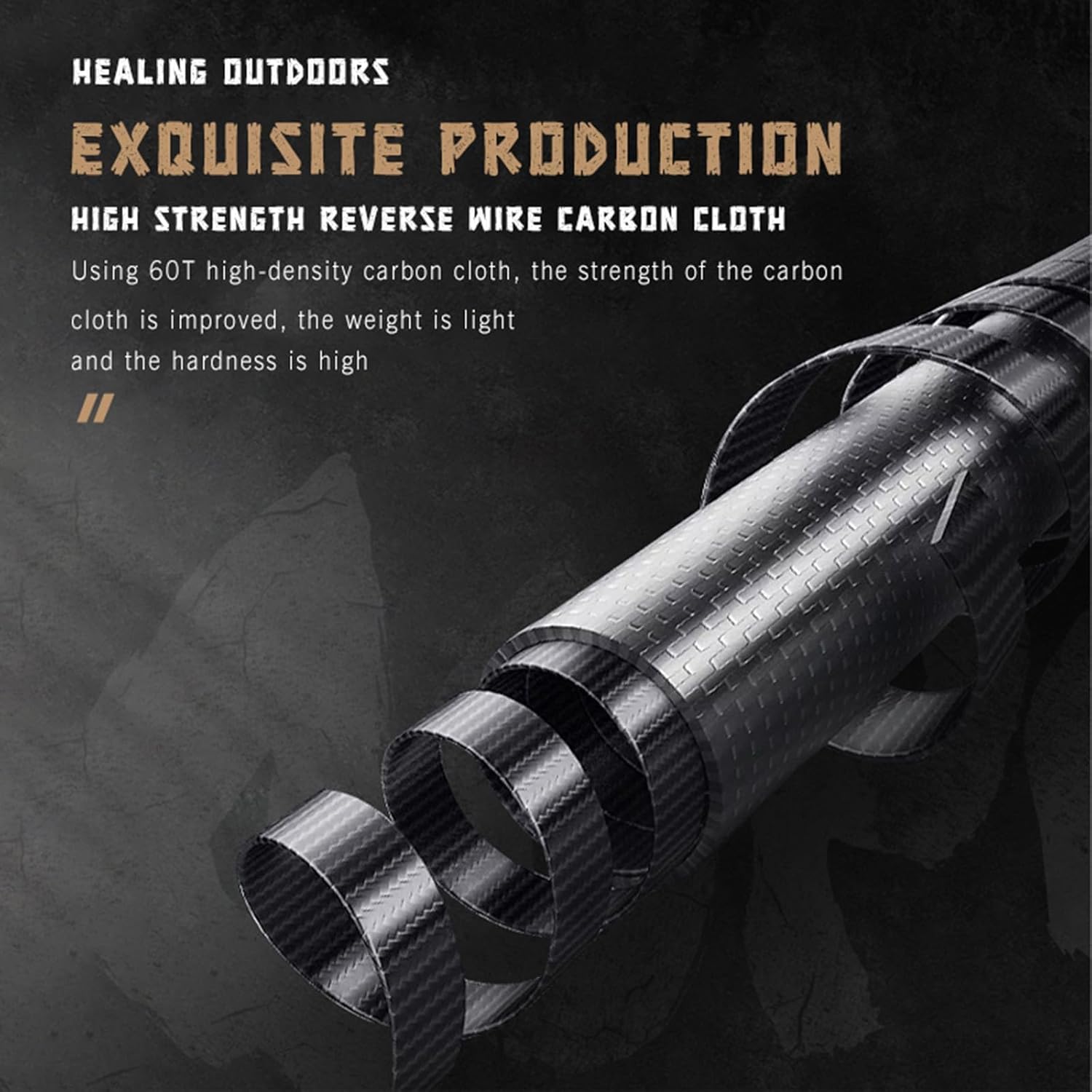 100% Carbon Fiber Shaft, Black Technology Shaft of Pool Cue Front Part for Billiard Play/Break/Snooker Cue Shaft with Foam- 737 mm,745mm,765mm - Image 2