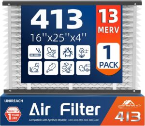 413 Replacement Air Filter, MERV 13...
