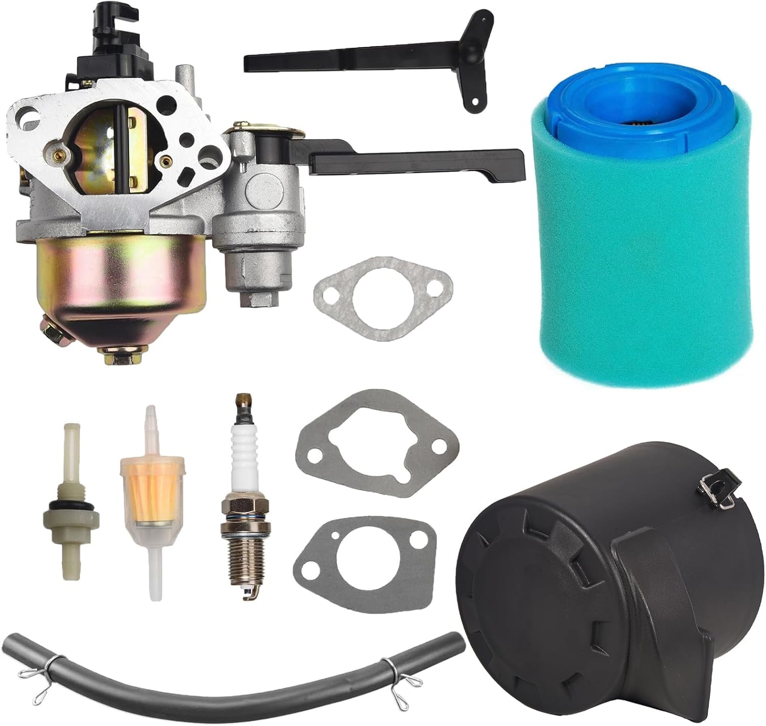 CH440 Carburetor Carb for Kohler CH440 Command Pro 420CC 14HP Gas Engine Replace 17 853 113-S 17 853 53-S 17 853 96-S with 17 096 79-S Air Filter Cleaner