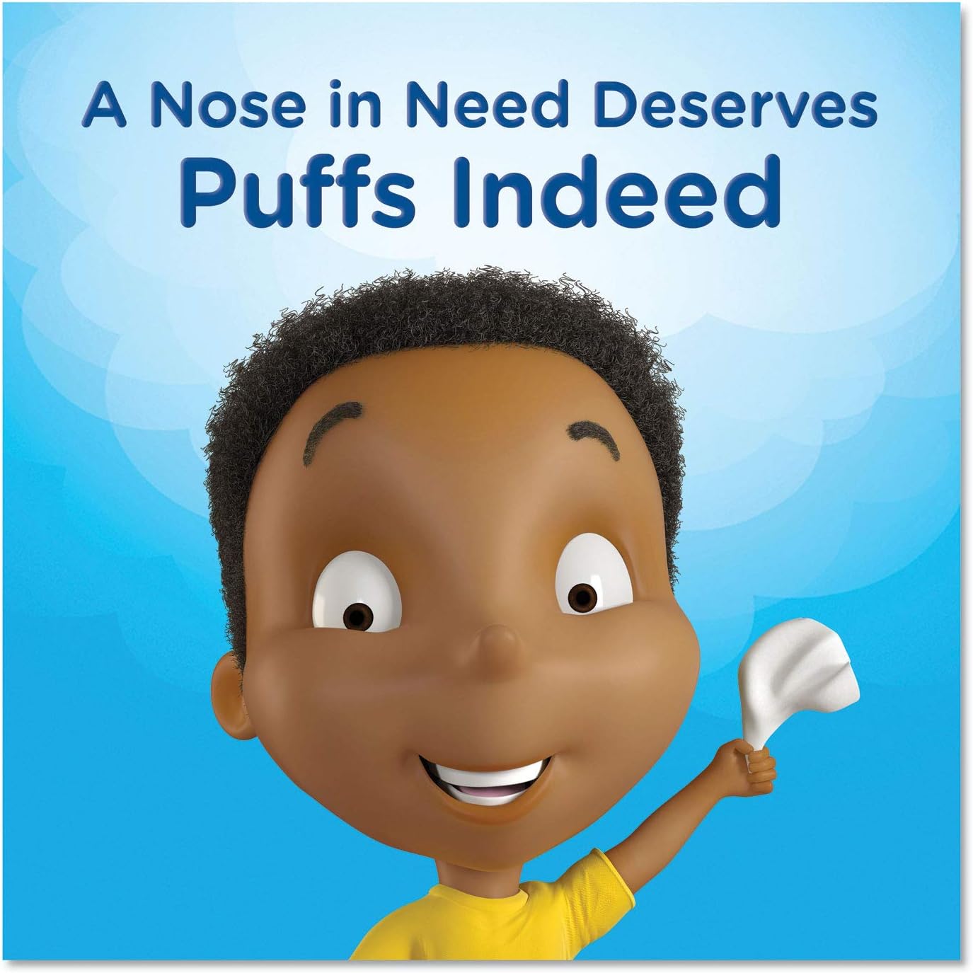 Puffs Simple Softness Non-Lotion Facial Tissue, 3 Family Size Boxes, 180 Tissues Per Box - Image 4