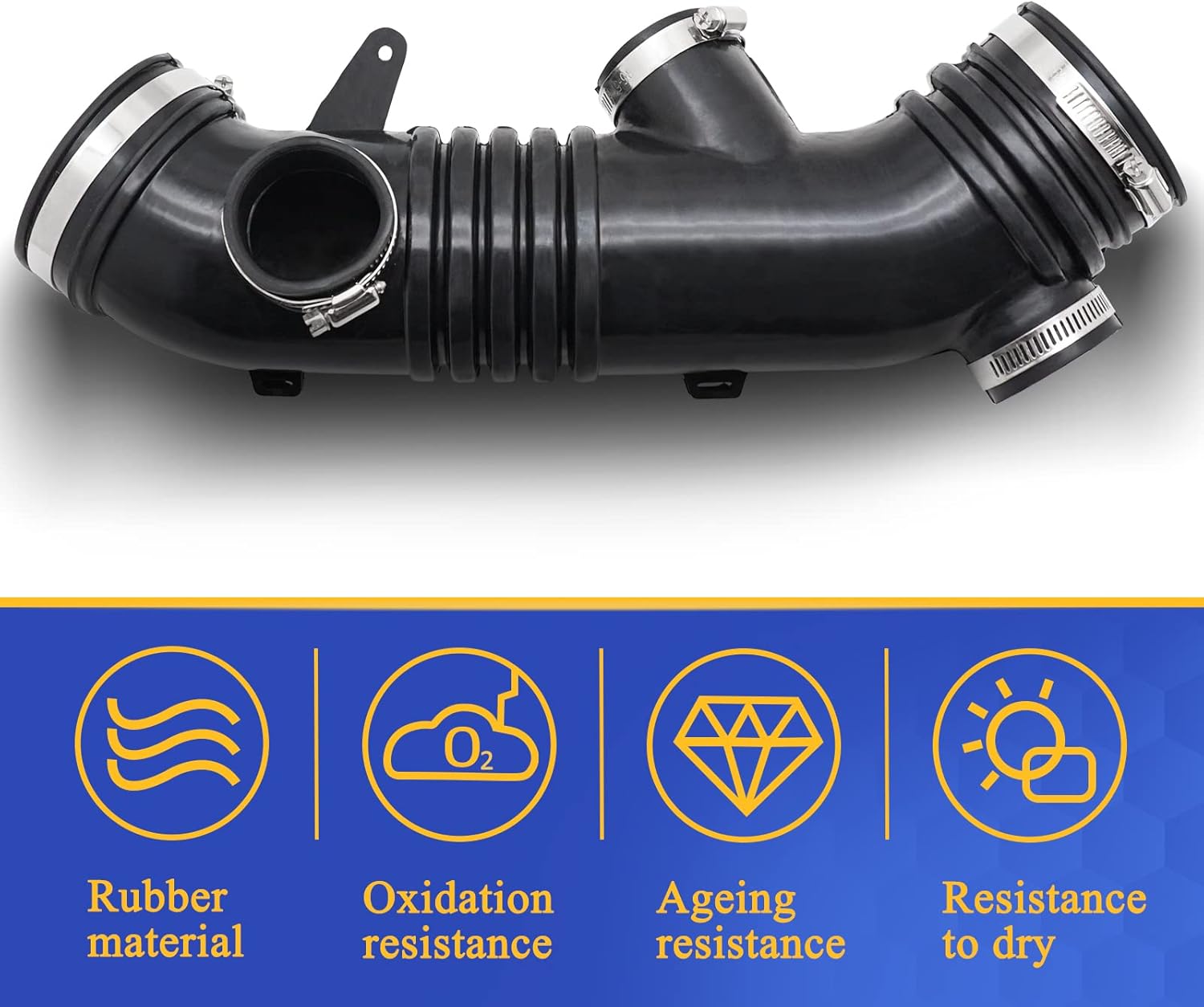 17881-62170 Air Cleaner Intake Hose Tube Intake Boot For 2001-2004 TOYOTA TACOMA V6 3.4L Gas 1788162170 - Image 5