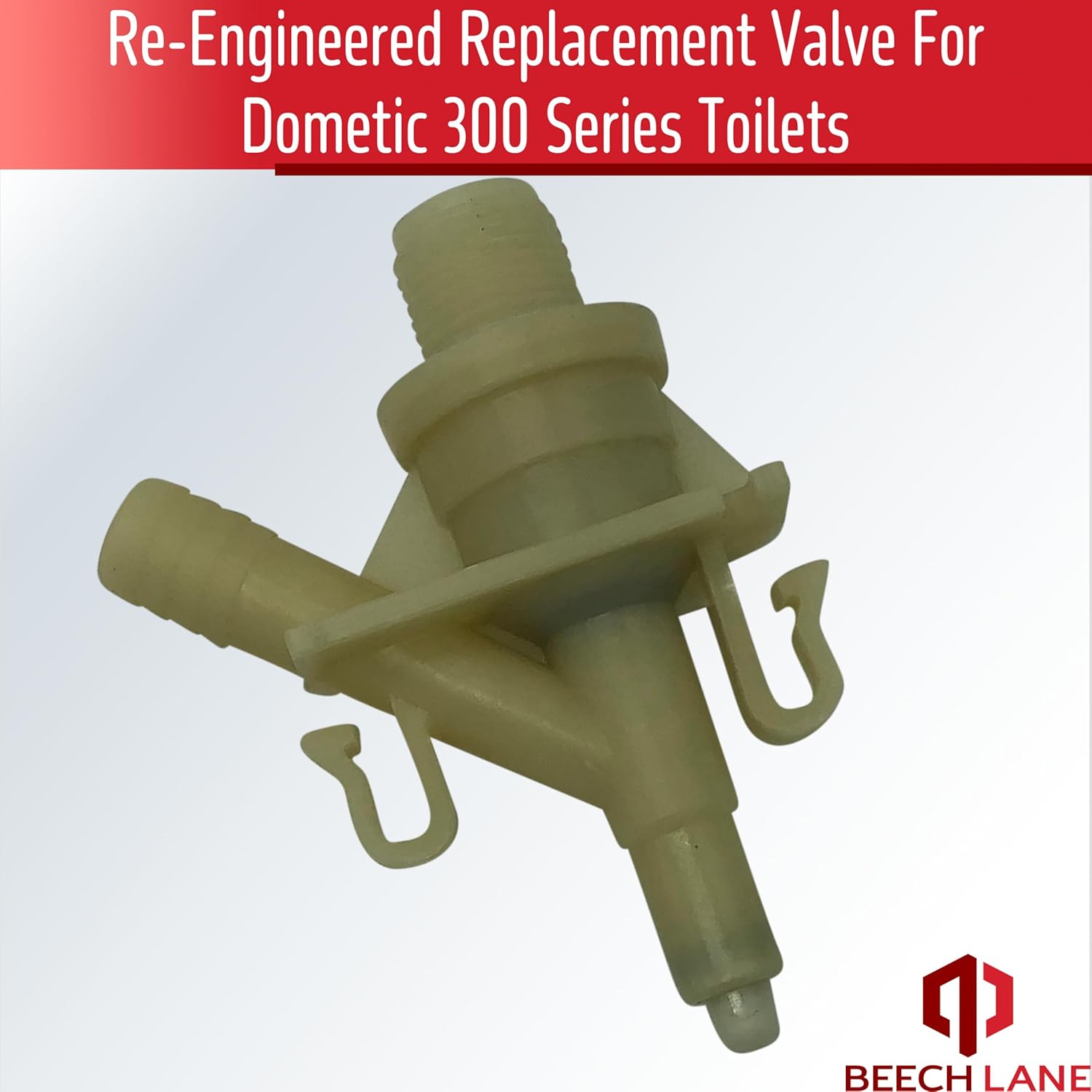 Beech Lane Upgraded Water Valve Kit Replaces 385311641 for Dometic Toilets 300, 310, and 320, Increased Freeze Resistance, Long Valve Lifespan, Ultrasonic Sealing Safeguards Against Leaks (Natural) - Image 4