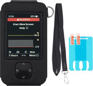 Dexcom G7 Receiver Leather Case wit...