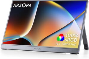 ARZOPA 16.1″ Portable Monitor...