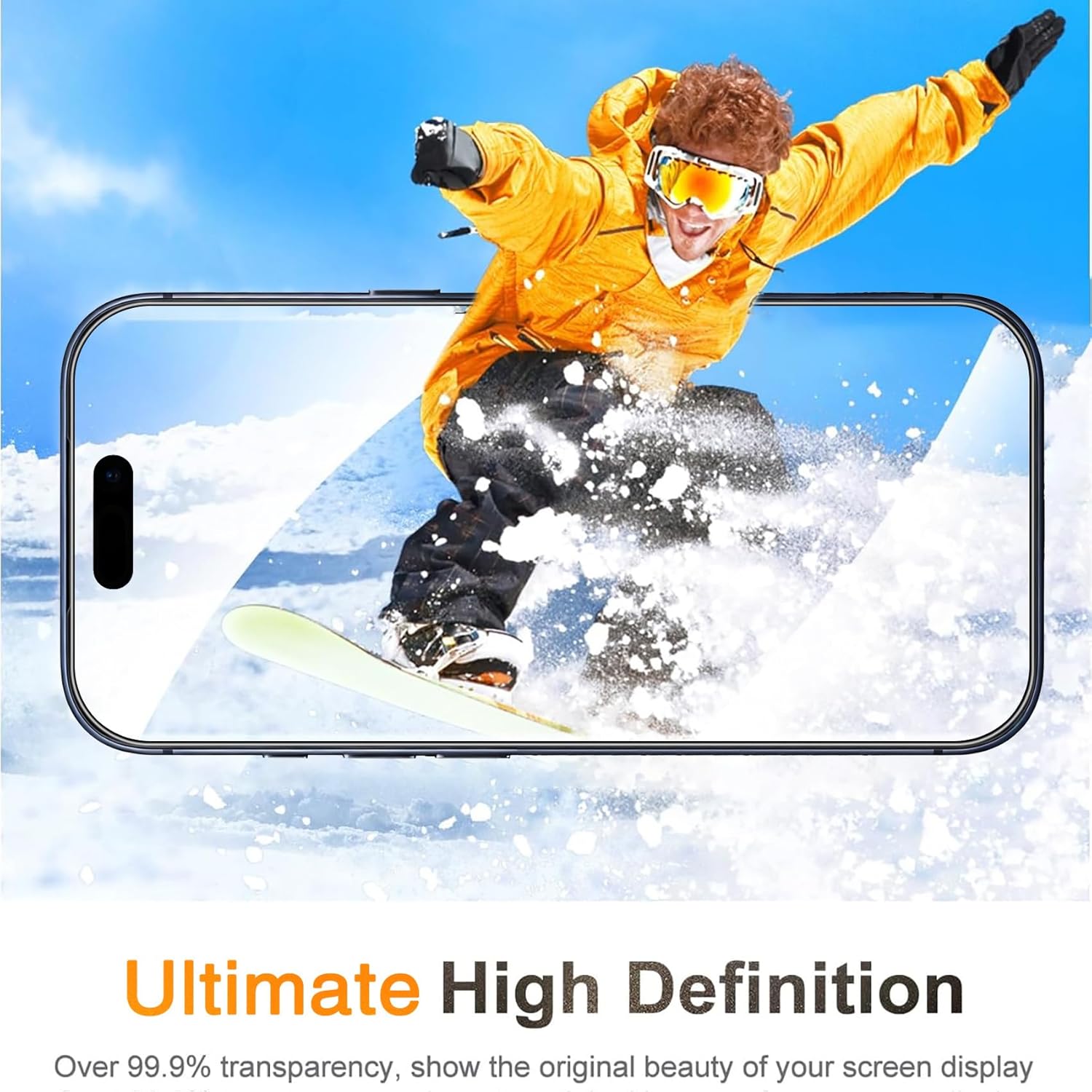 Wiaocit 3 Pack Tempered Glass Screen Protector for iPhone 17 Pro Max, 9H Hardness, Bubble Free, Case Friendly - Image 6